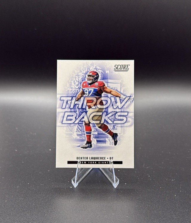 2025 Score #16 Dexter Lawrence Throwbacks