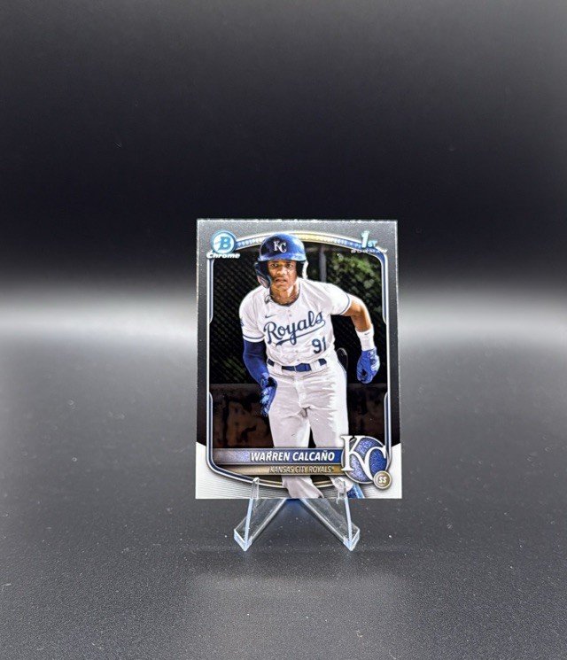 2025 Bowman Chrome #BCP-185 Warren Calcaño