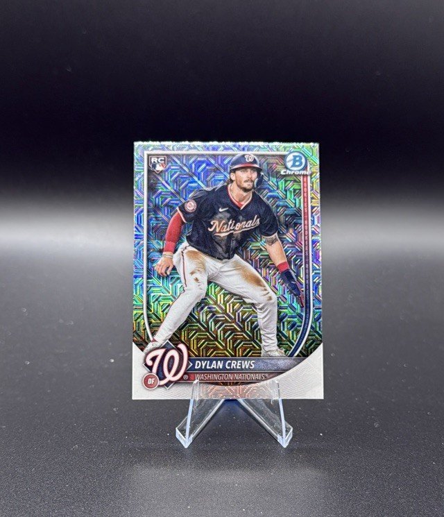 2025 Bowman Chrome #3 Dylan Crews Mojo Refractors
