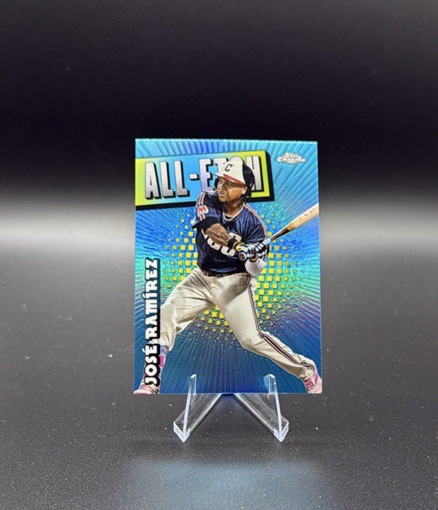 2025 Topps Chrome #CAE-20 Jose Ramirez Chrome All-Etch
