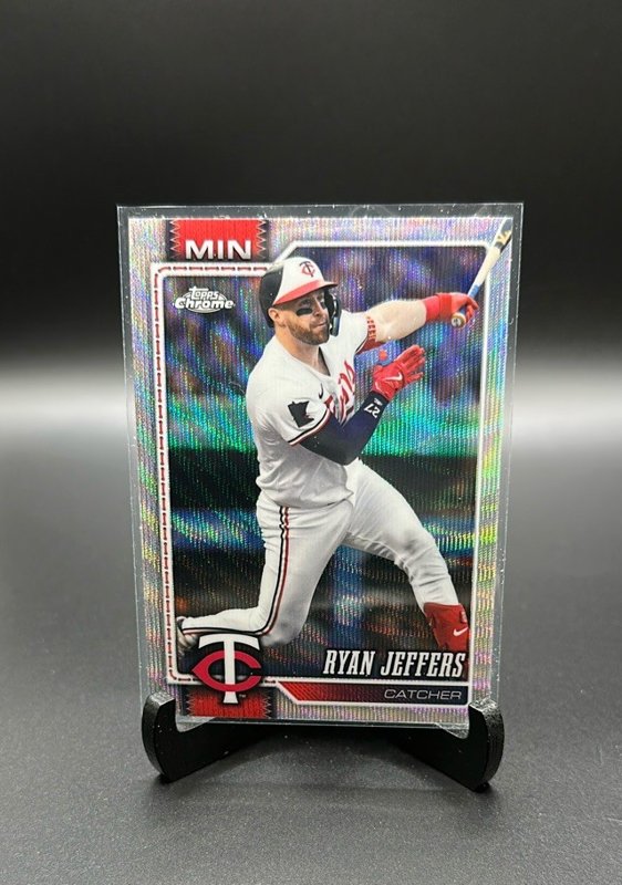 2026 Topps Chrome #234 Ryan Jeffers Wave Refractors