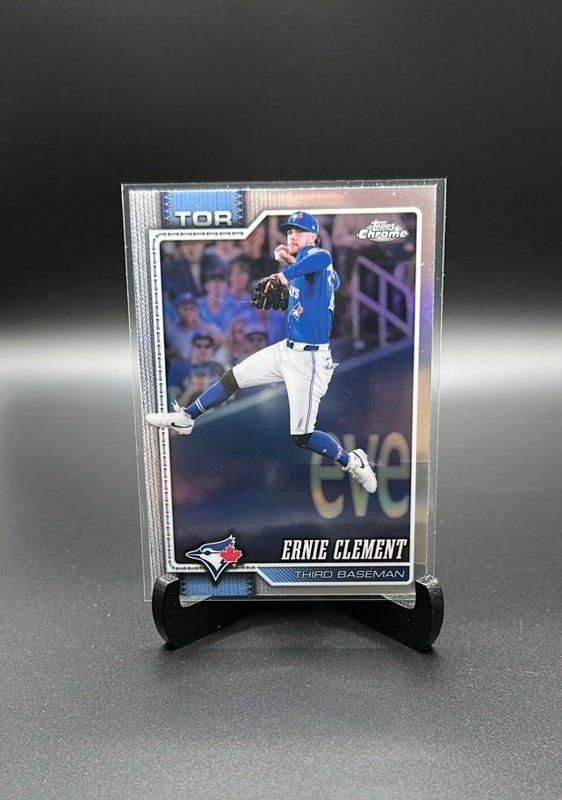 2026 Topps Chrome #106 Ernie Clement Refractors