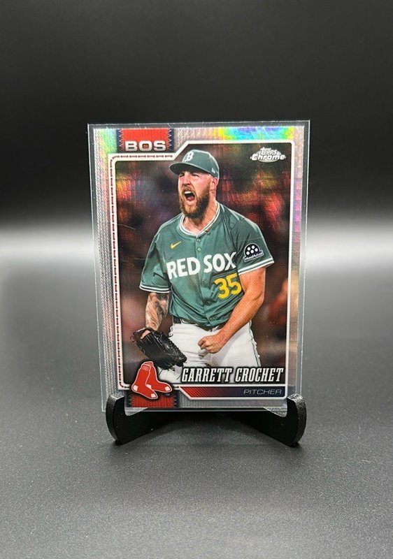 2026 Topps Chrome #300 Garrett Crochet Prism Refractors
