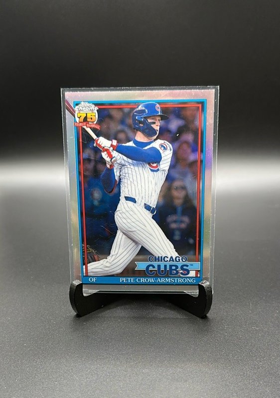 2026 Topps Chrome #91CB-14 Pete Crow-Armstrong 1991 Topps Baseball