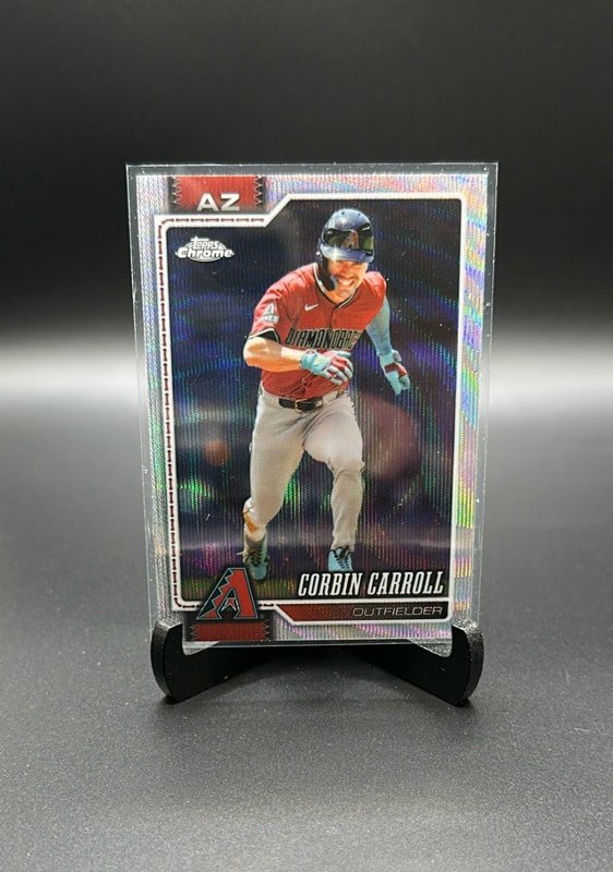 2026 Topps Chrome #83 Corbin Carroll Wave Refractors