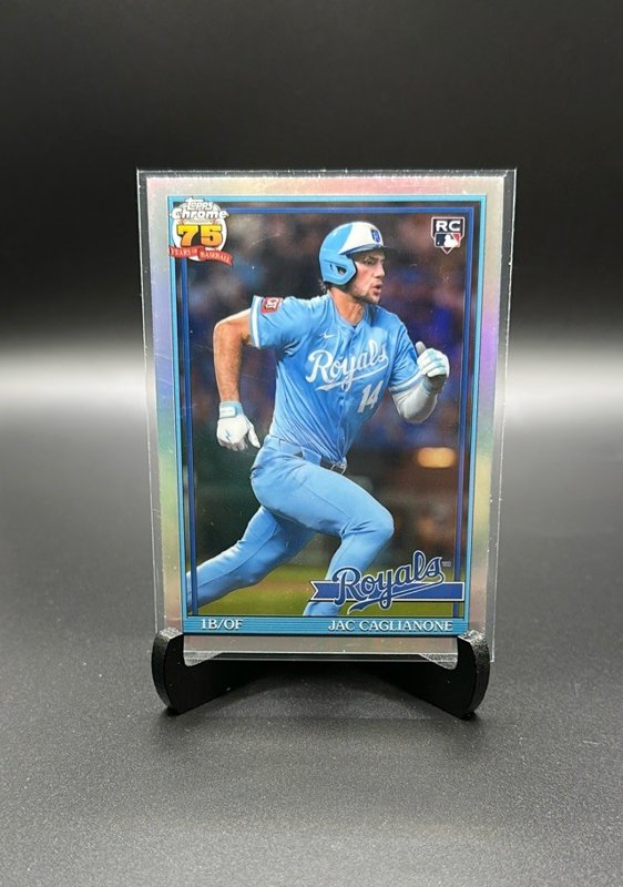 2026 Topps Chrome #91CB-20 Jac Caglianone 1991 Topps Baseball 35th Anniversary