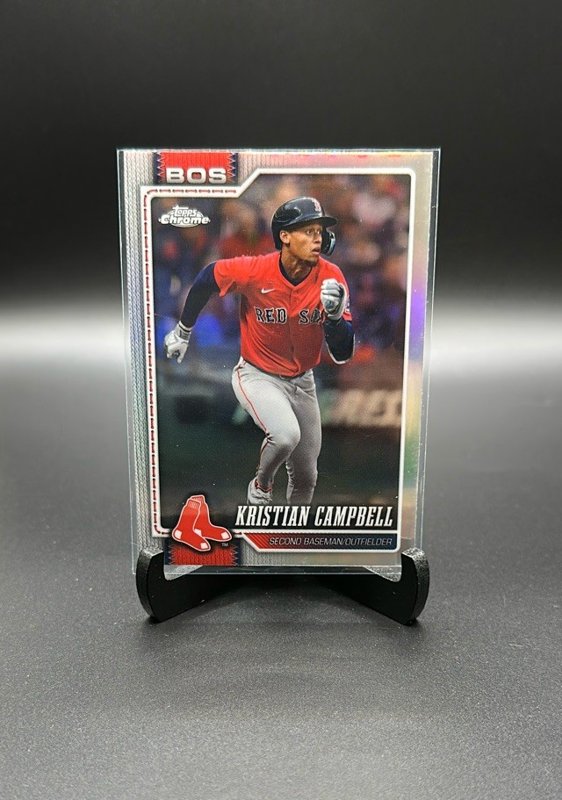 2026 Topps Chrome #282 Kristian Campbell Refractors