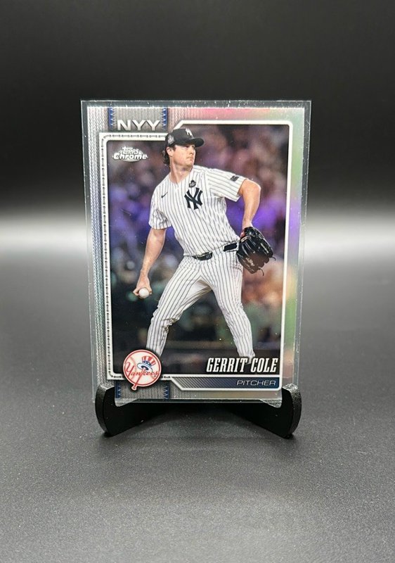 2026 Topps Chrome #191 Gerrit Cole Refractors
