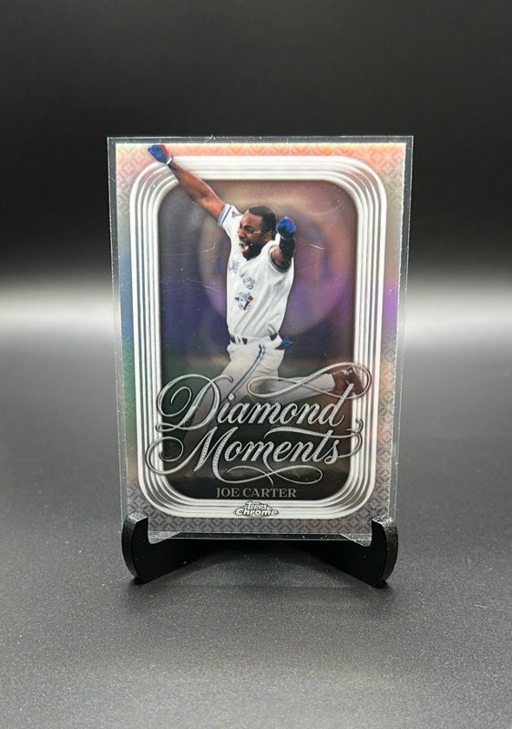 2026 Topps Chrome #DM-23 Joe Carter Diamond Moments
