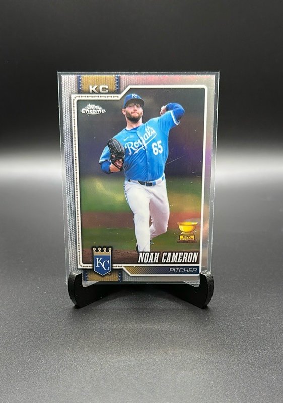 2026 Topps Chrome #118 Noah Cameron Refractors