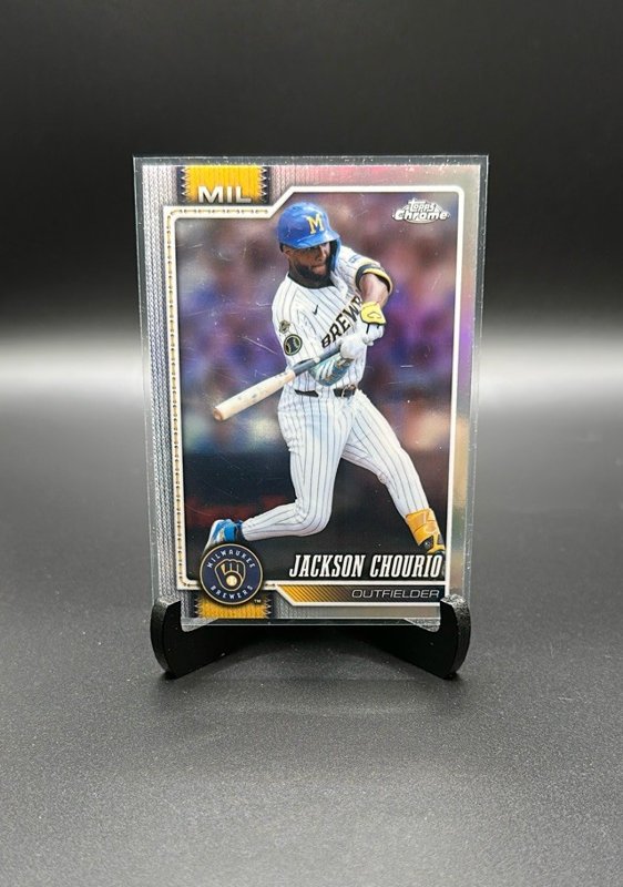 2026 Topps Chrome #51 Jackson Chourio Refractors