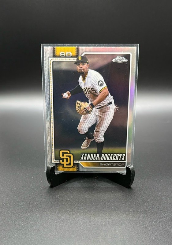 2026 Topps Chrome #155 Xander Bogaerts Refractors
