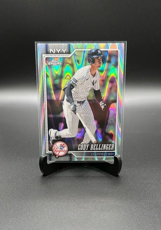 2026 Topps Chrome #2 Cody Bellinger Raywave Refractors
