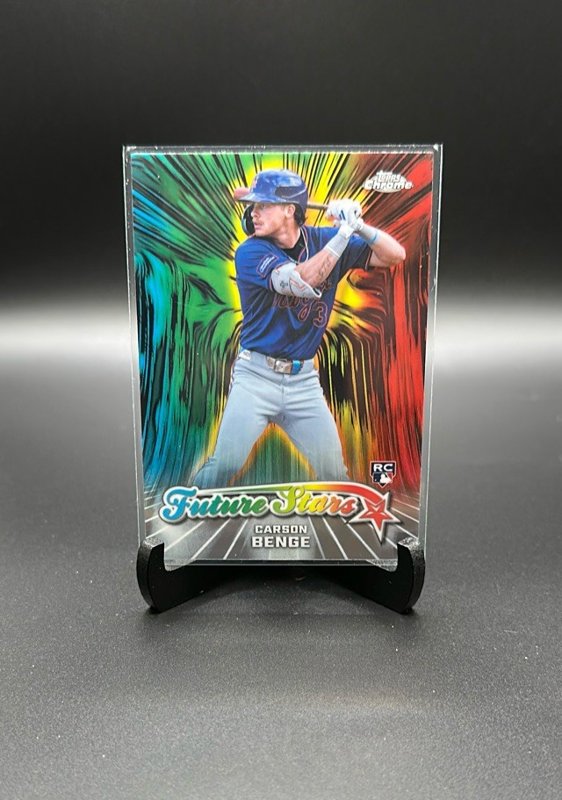 2026 Topps Chrome #FS-10 Carson Benge Future Stars