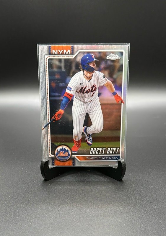 2026 Topps Chrome #263 Brett Baty Refractors