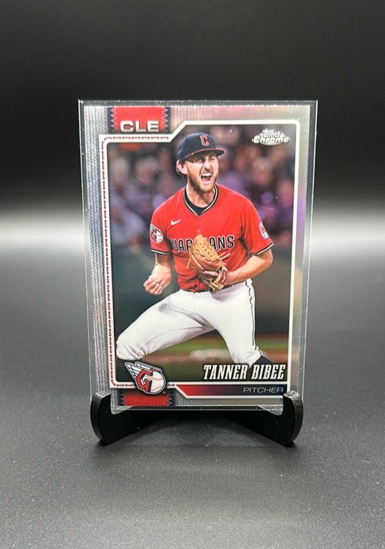 2026 Topps Chrome #89 Tanner Bibee Refractors