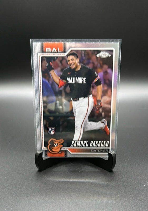 2026 Topps Chrome #7 Samuel Basallo Refractors