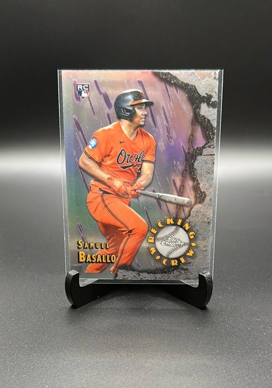 2026 Topps Chrome #WC-24 Samuel Basallo Wrecking Crew