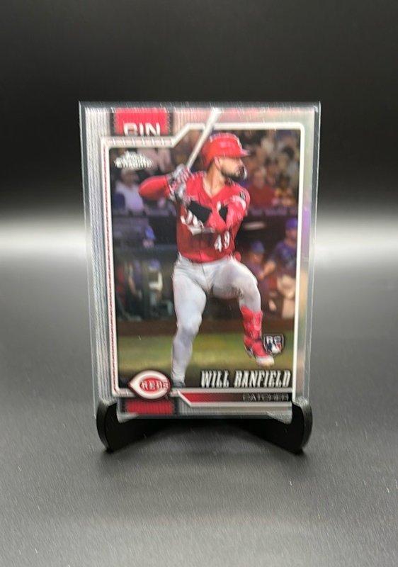 2026 Topps Chrome #167 Will Banfield Refractors