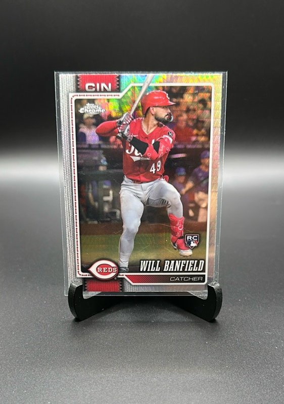 2026 Topps Chrome #167 Will Banfield Prism Refractors