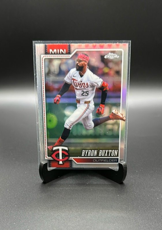 2026 Topps Chrome #173 Byron Buxton Refractors