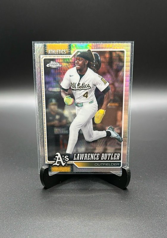 2026 Topps Chrome #223 Lawrence Butler Prism Refractors