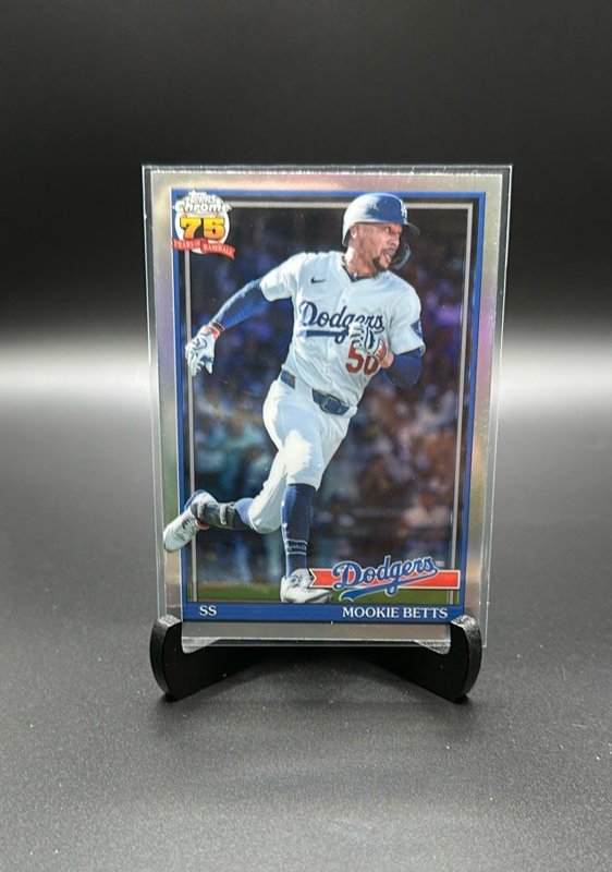 2026 Topps Chrome #91CB-8 Mookie Betts 1991 Topps Baseball 35th Anniversary