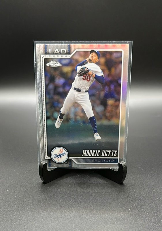 2026 Topps Chrome #268 Mookie Betts Refractors