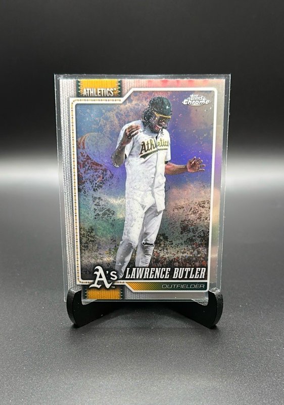 2026 Topps Chrome #223 Lawrence Butler Image Variation SP