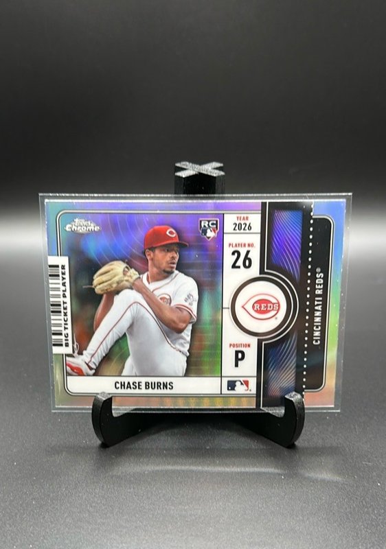2026 Topps Chrome #BTP-24 Chase Burns Big Ticket Players