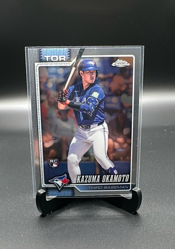 2026 Topps Chrome #78 Kazuma Okamoto