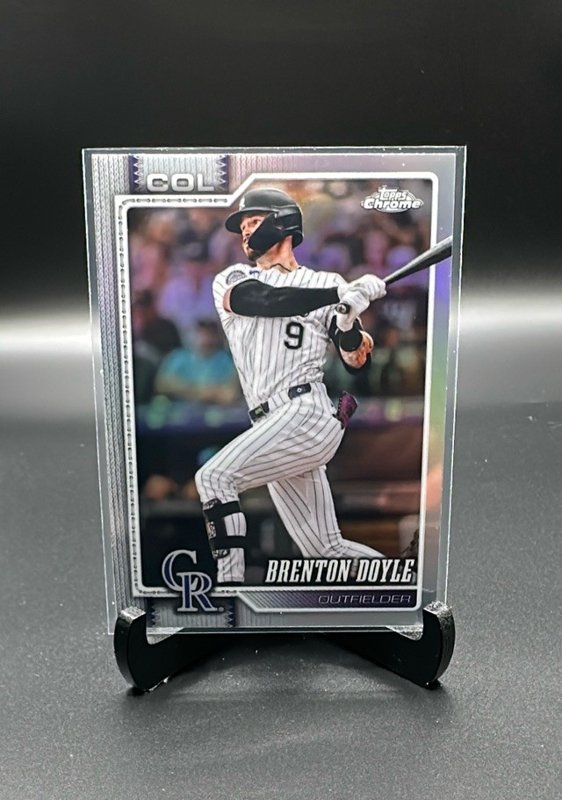 2026 Topps Chrome #125 Brenton Doyle Refractors