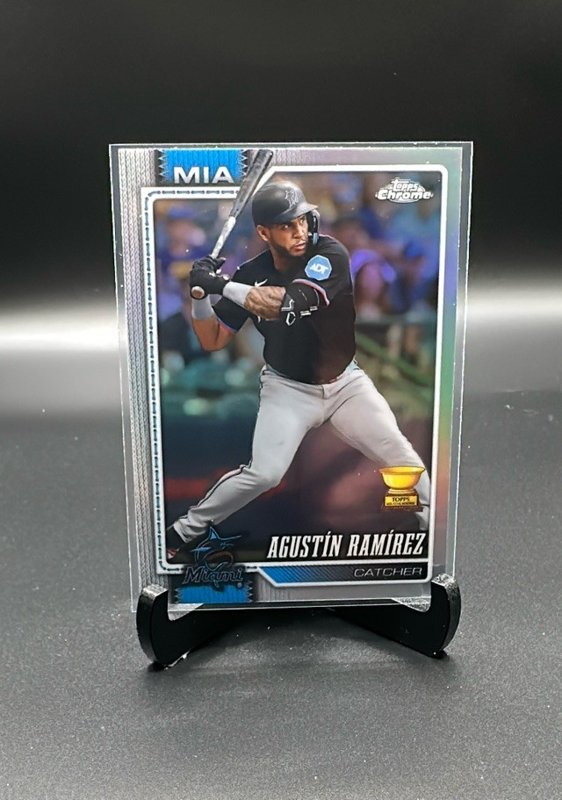 2026 Topps Chrome #222 Agustín Ramírez Refractors