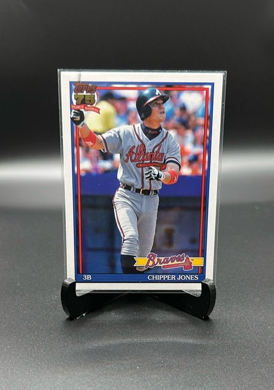 2026 Topps #T91-13 Chipper Jones 1991 Topps Baseball (Series One)