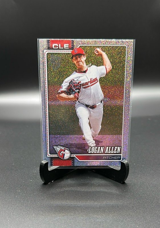 2026 Topps #429 Logan Allen Sandglitter