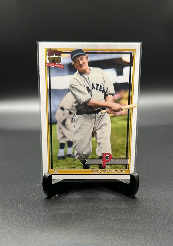 2026 Topps #91B2-37 Honus Wagner 1991 Topps Baseball (Series Two)