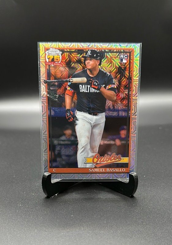 2026 Topps #91C2-37 Samuel Basallo 1991 Topps Baseball Chrome (Series Two)