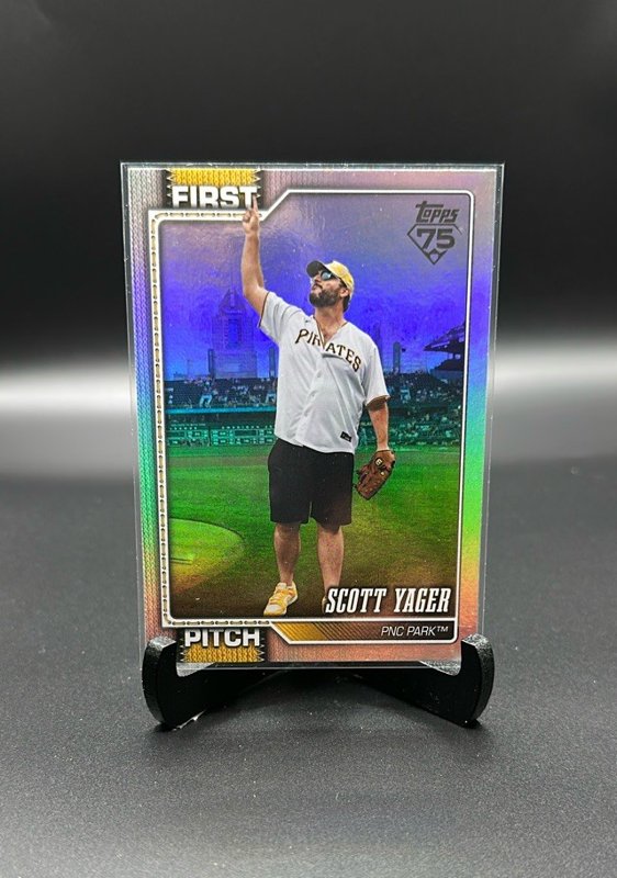 2026 Topps #FP-13 Scott Yager First Pitch Foil