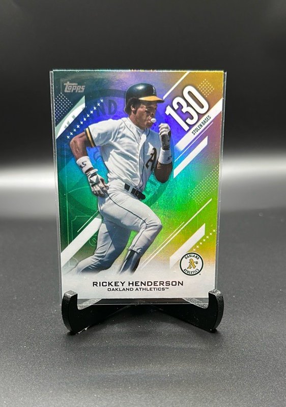 2026 Topps #CN-2 Rickey Henderson Crooked Numbers