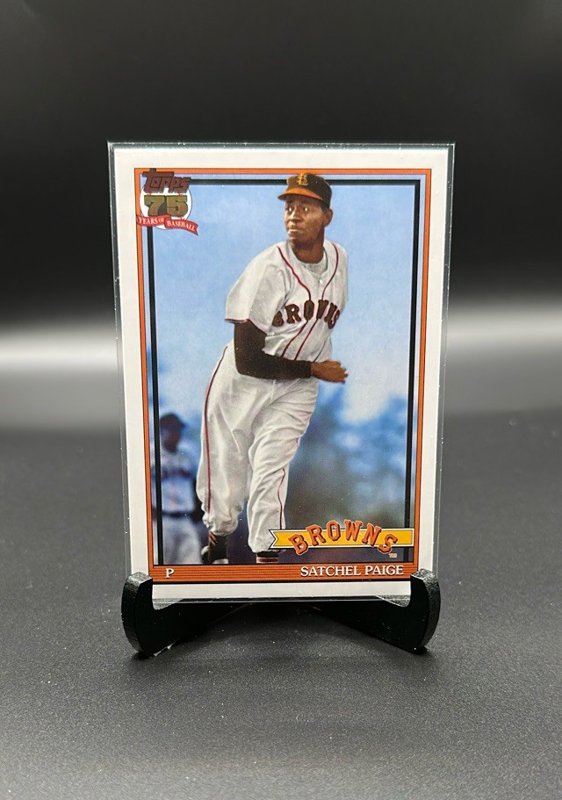 2026 Topps #91B2-6 Satchel Paige 1991 Topps Baseball (Series Two)