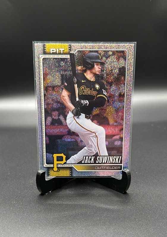 2026 Topps #655 Jack Suwinski Sandglitter