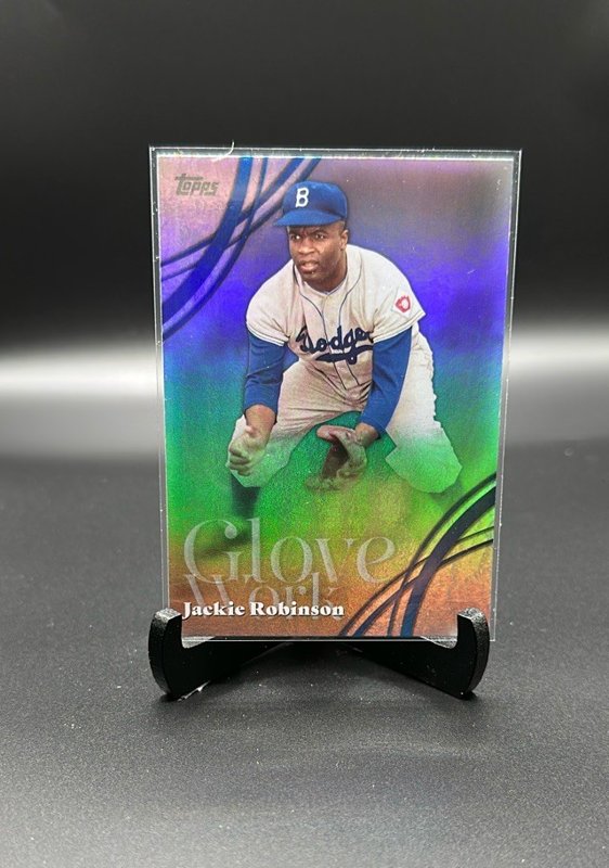 2026 Topps #GW-61 Jackie Robinson Glove Work