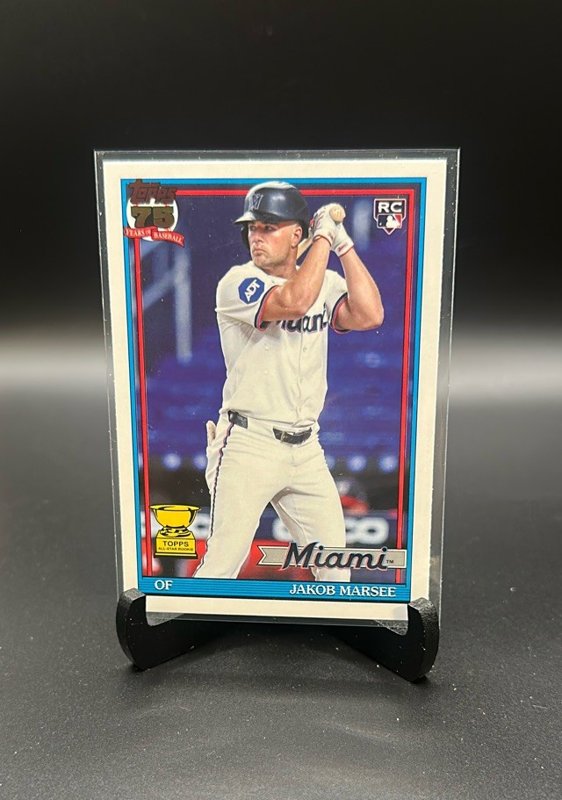 2026 Topps #91B2-45 Jakob Marsee 1991 Topps Baseball (Series Two)