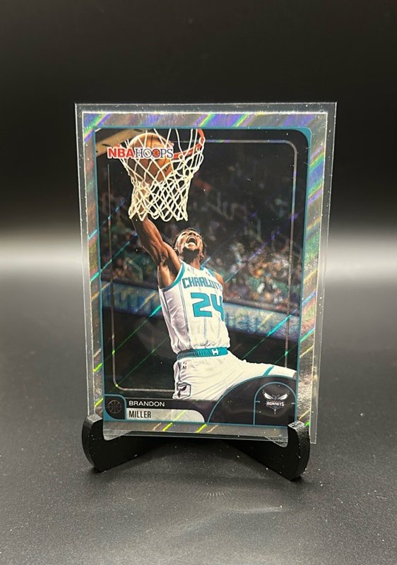 2025-26 Hoops #80 Brandon Miller Rainbow