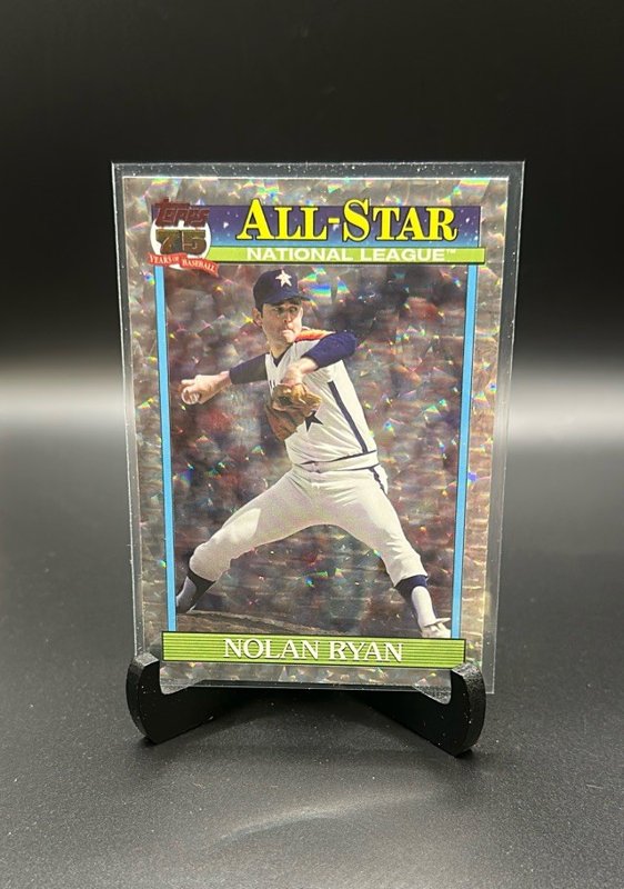 2026 Topps #91AS-19 Nolan Ryan 1991 Topps Baseball  All-Stars Crackle
