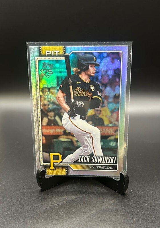 2026 Topps #655 Jack Suwinski Rainbow Foil