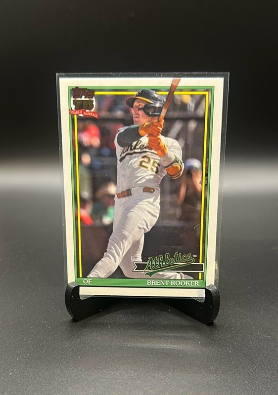 2026 Topps #91B2-16 Brent Rooker 1991 Topps Baseball (Series Two)