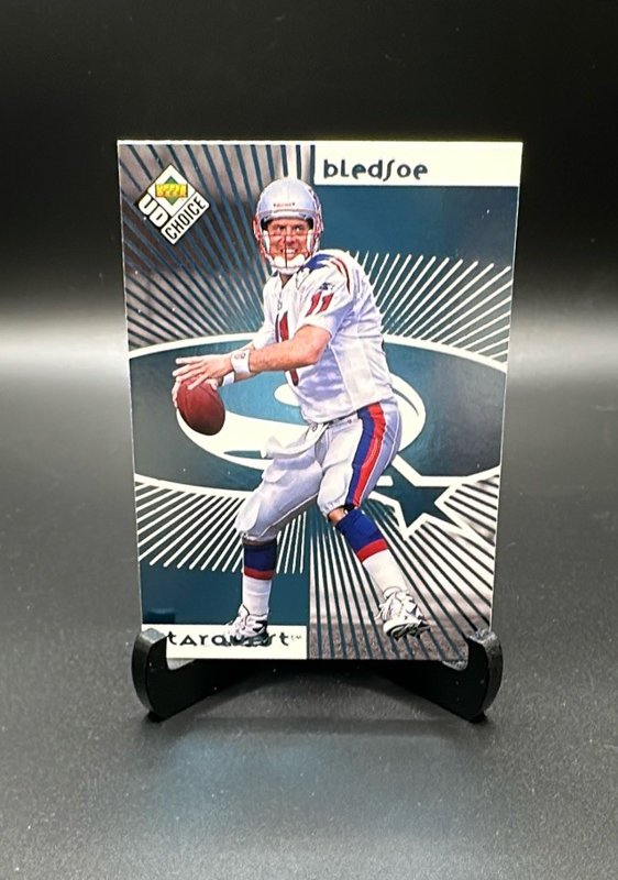 1998 UD Choice #11 Drew Bledsoe StarQuest Blue