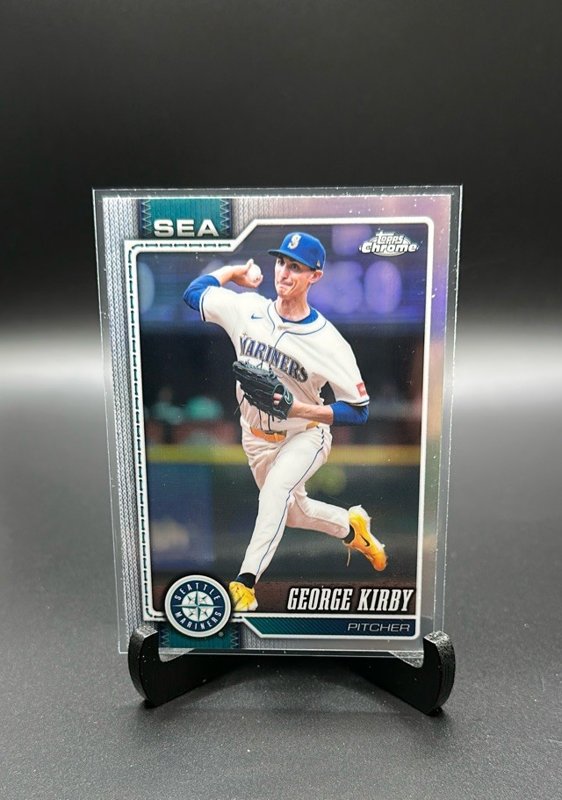2026 Topps Chrome #216 George Kirby Refractors