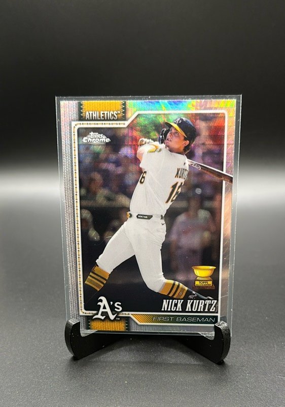 2026 Topps Chrome #250 Nick Kurtz Prism Refractors
